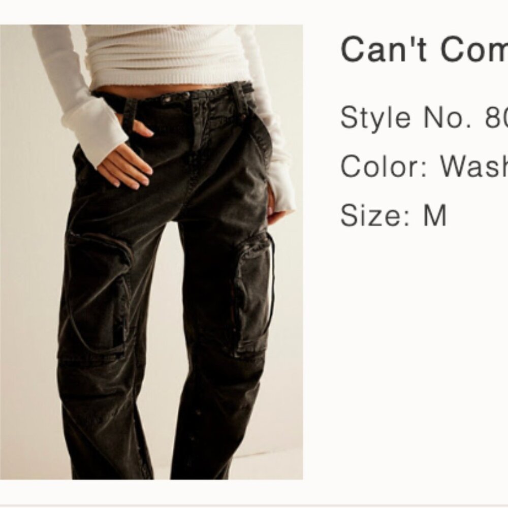 Free people Can't Compare Slouch Trousers